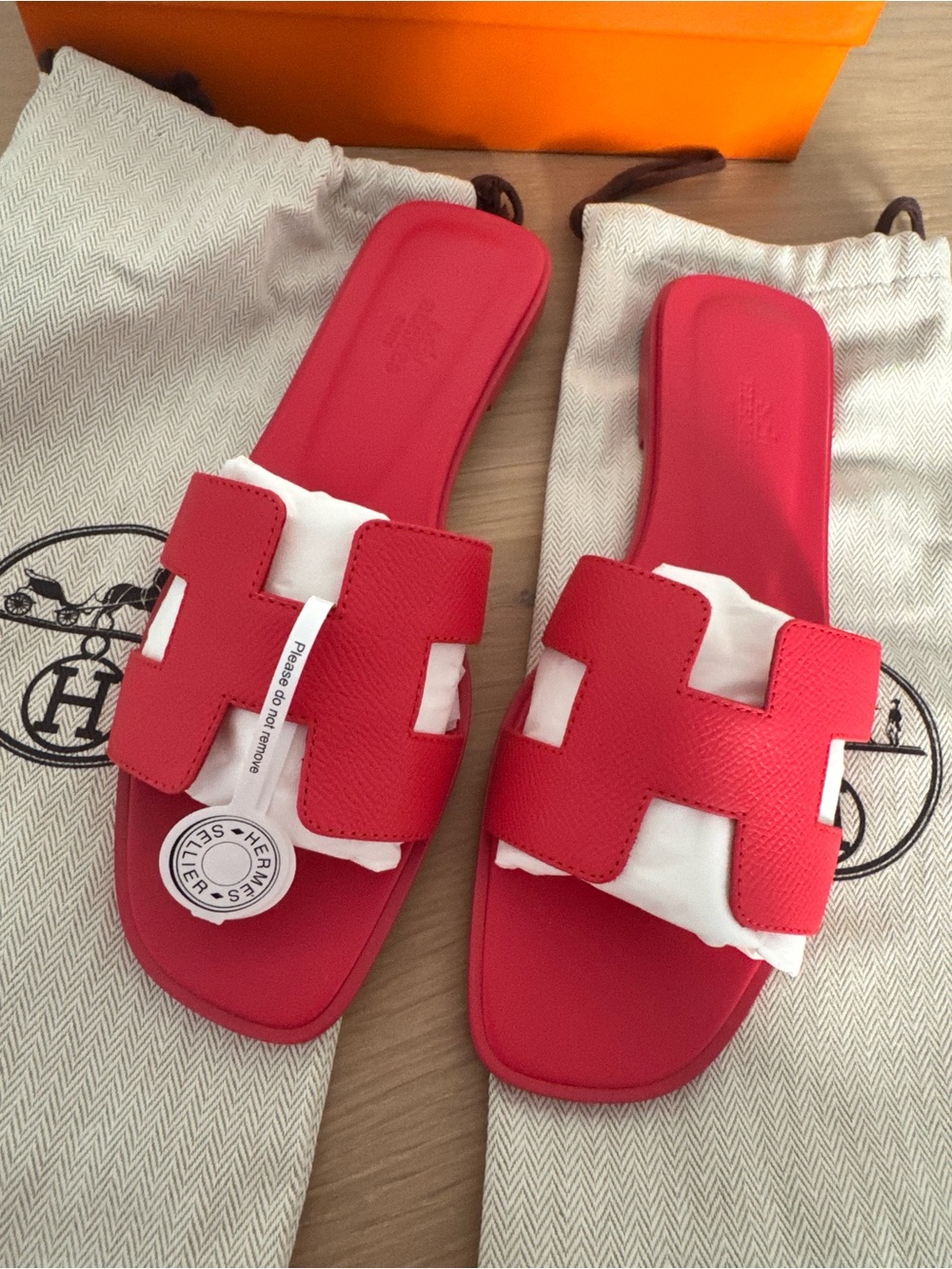 Hermes Oran Sandals in Rose Grenade - NWT (size 39 EU)
